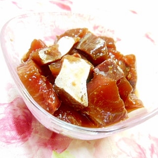 刺身醤油de❤がんどの山葵・生姜漬け❤